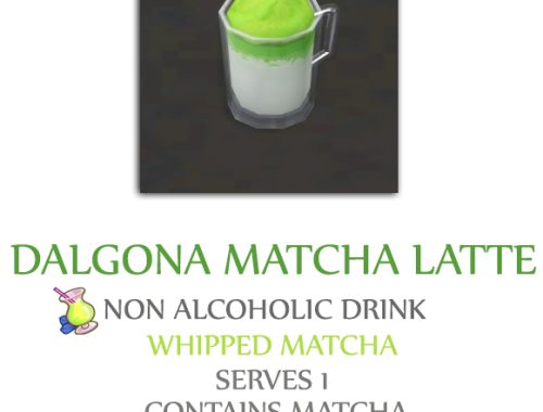 DALGONA CUSTOM DRINK at Icemunmun