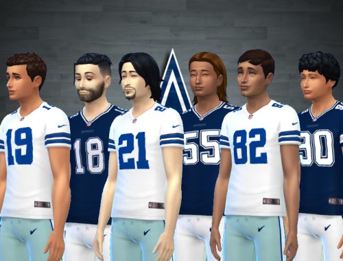 Dallas Cowboys jerseys updated