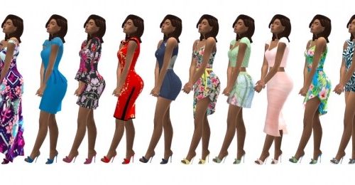 DALLASGIRL’S BOW MULES at Sims4Sue