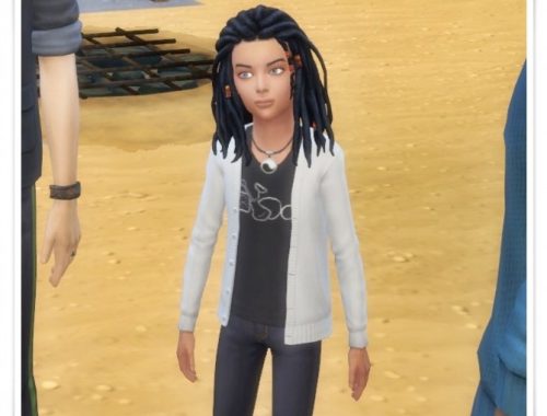 Daran Kids Dreads at Birksches Sims Blog