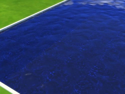 Dark Custom Pool and Fountain Colours by Teknikah at Mod The Sims