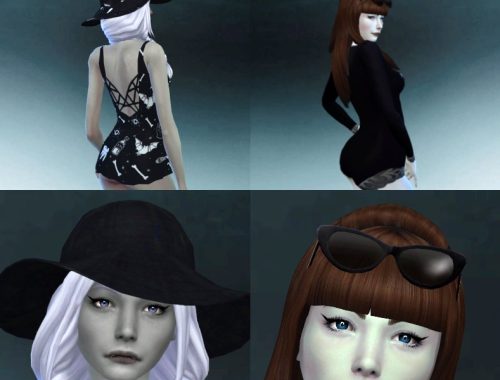 Dark summer set