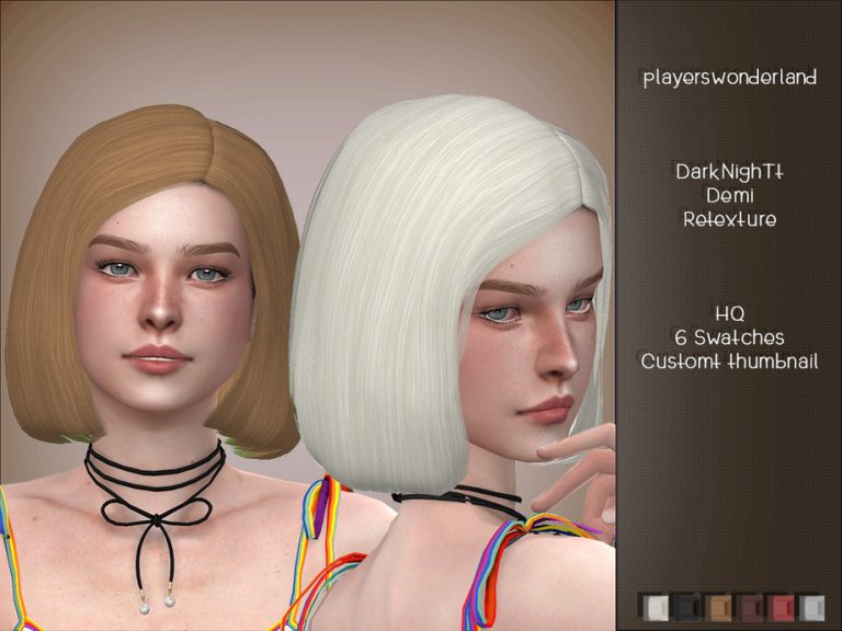 DarkNighTt Demi Retexture *MESH NEEDED* - The Sims 4 Catalog