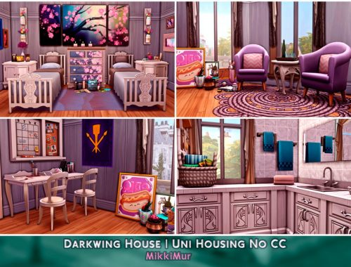 Darkwing House University Housing No CC