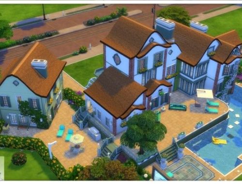 Davenport by Oldbox at All 4 Sims