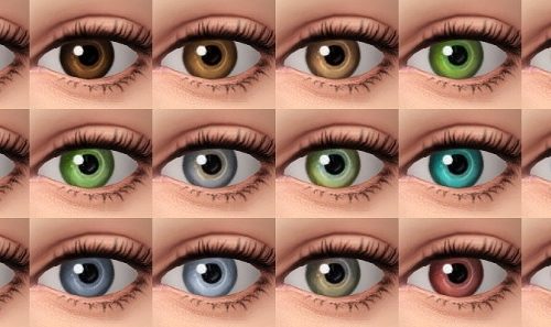 Dazzling light Maxis-Match eyes at Praline Sims