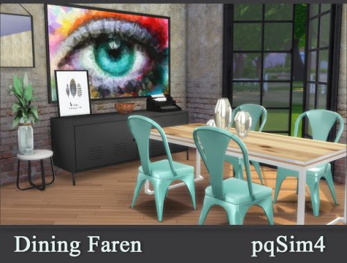 Faren dining at pqSims4