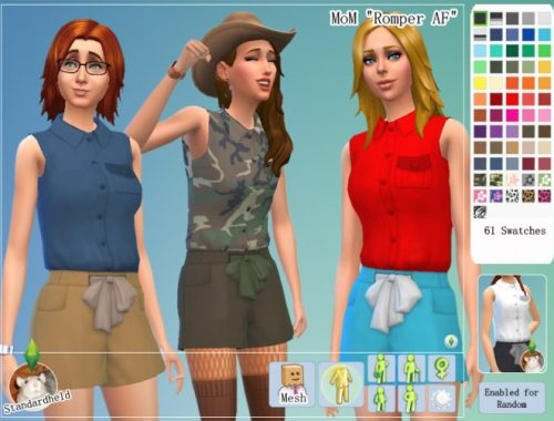 Mommy or Mousy clothes by Standardheld at SimsWorkshop