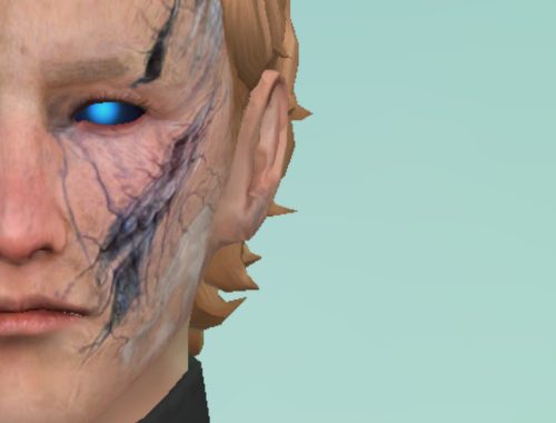 DBH Damaged Android Eyes