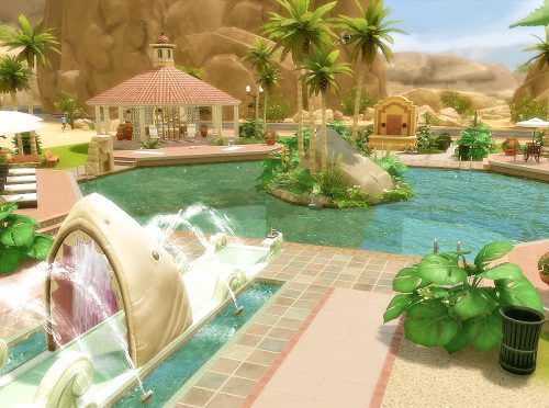 Oasis Springs Park at Via Sims