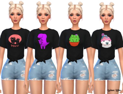 Wicked Tied Tees- Mesh Needed