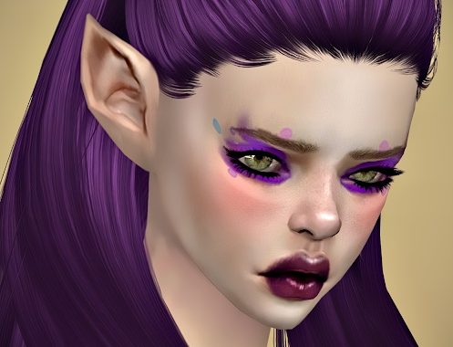 Makeup Halloween October Days at Jenni Sims