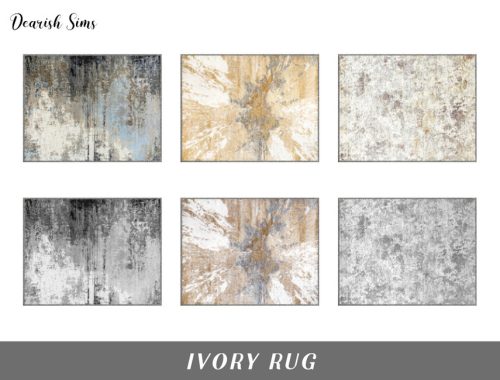 [Dearish Sims] Ivory Rug