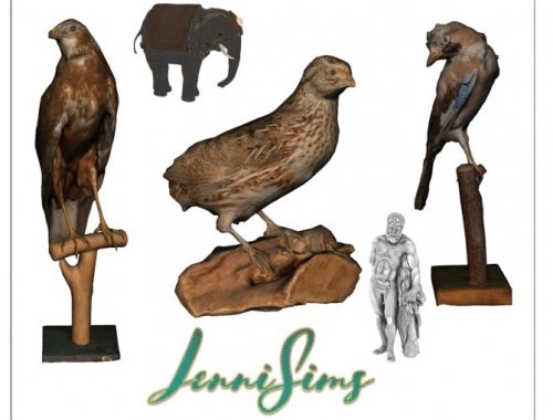 DECO STATUES 5 ITEMS at Jenni Sims