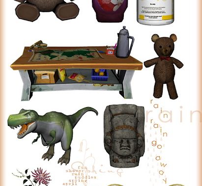 Decorative April Showers 9 Items at Jenni Sims