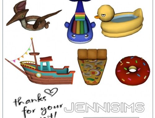 DECORATIVE BASE GAME COMPATIBLE 6 ITEMS at Jenni Sims