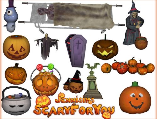 Decorative Halloween Scary For You 14 Items at Jenni Sims