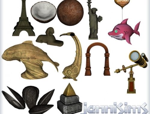 Decorative Lady Of The Dark Forrest 11 Items at Jenni Sims