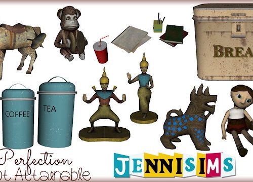 Decorative set Clutter 9 Items at Jenni Sims