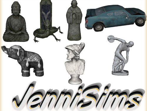 Decorative Statues 7 Items at Jenni Sims