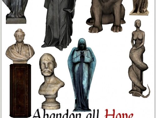 DECORATIVE STATUES (8 ITEMS) at Jenni Sims