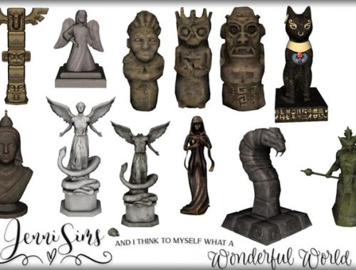 Decorative Statues Secretly 12 Items at Jenni Sims