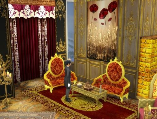 Deluxe Rugs Gold Gilded at Anna Quinn Stories