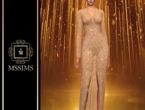 DEMI GOWN at MSSIMS