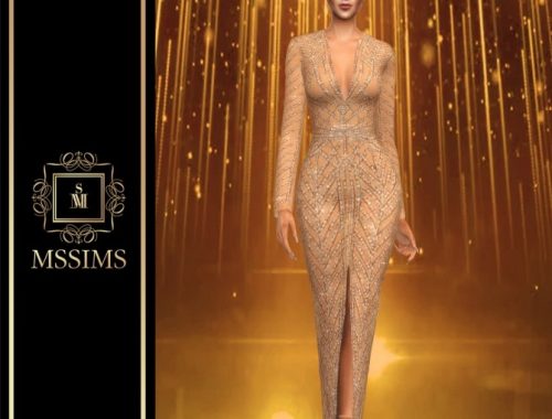 DEMI GOWN at MSSIMS