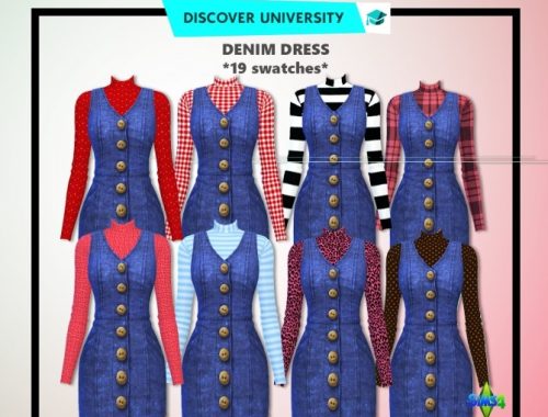 Denim Dress at Rimshard Shop