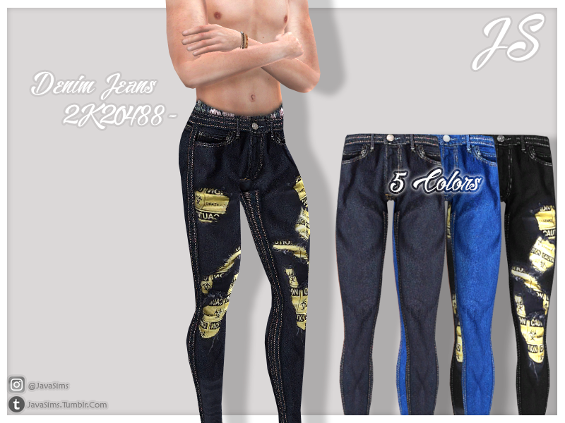 Denim Jeans 2K20488 - The Sims 4 Catalog