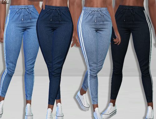 Denim Joggers