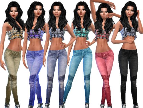 Denim pants 1