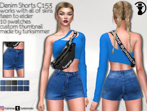 Denim Shorts C153