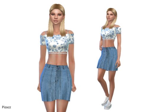 Denim Skirt