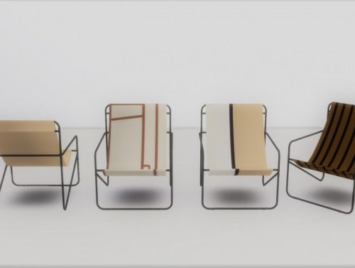 DESERT LOUNGE CHAIR (P) at Meinkatz Creations