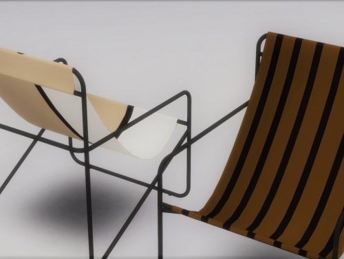 DESERT LOUNGE CHAIR (P) at Meinkatz Creations