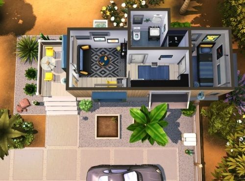 Desert Micro Modern Home at Jenba Sims