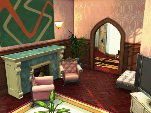 Desert Retreat Family Home No CC by joiedesims at Mod The Sims