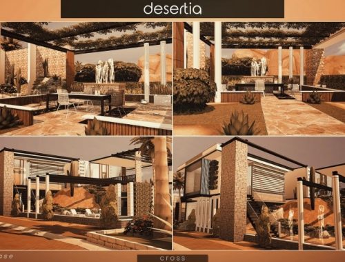 Desertia house by Praline at Cross Design