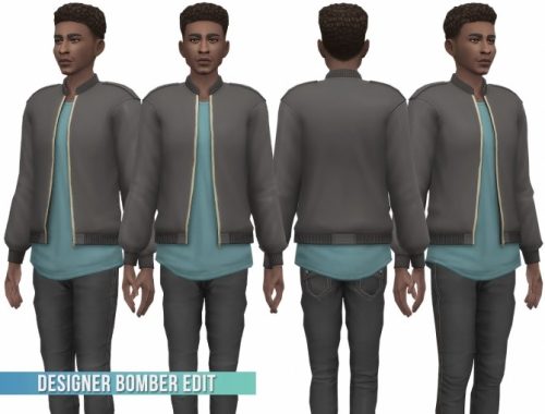 Designer Bomber Jacket Edit