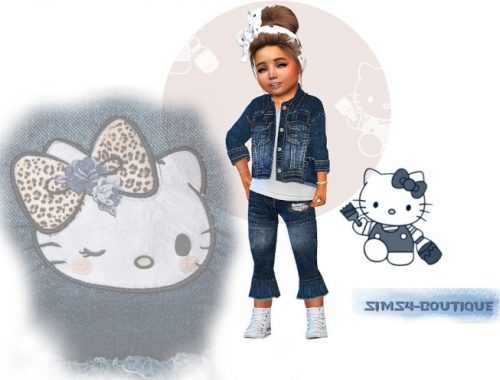Designer Jacket for Girls at Sims4-Boutique