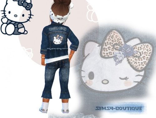 Designer Jacket for Girls at Sims4-Boutique