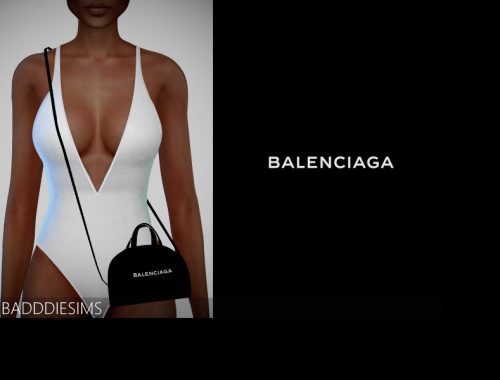 Designer LEATHER BAG - Mesh needed