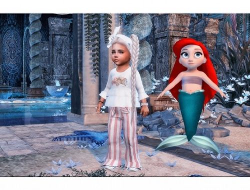 Designer Set Collection Mermaid Set 2 at Sims4-Boutique