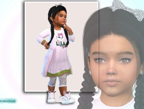 Designer Set: dress, shoes, hat at Sims4-Boutique