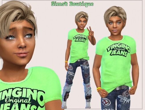 Designer Set for Child Boys at Sims4-Boutique
