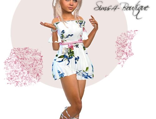 Designer Set for Child Girls 0310 at Sims4-Boutique