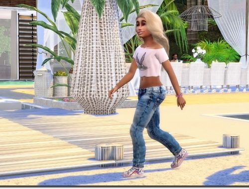 Designer Set for Girls at Sims4-Boutique