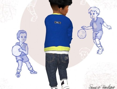 Designer Set for Toddler Boys 0109 at Sims4-Boutique